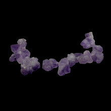 Load image into Gallery viewer, Amethyst Natural Crystals 8&quot; Strand | 29x27x15 to 18x17x12mm | Purple| 14 Beads|
