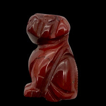 Load image into Gallery viewer, Brecciated Jasper Puppy Dog Figurine Worry Stone | 20x12x10mm | Red brown
