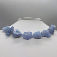 Load image into Gallery viewer, Chalcedony 8" Strand Nugget Beads | 25x23x8-22x19x12mm | Blue | 8 Beads |
