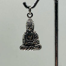 Load image into Gallery viewer, Buddha Sterling Silver Pendant | 1 1/4&quot; Long | Silver | 1 Pendant |
