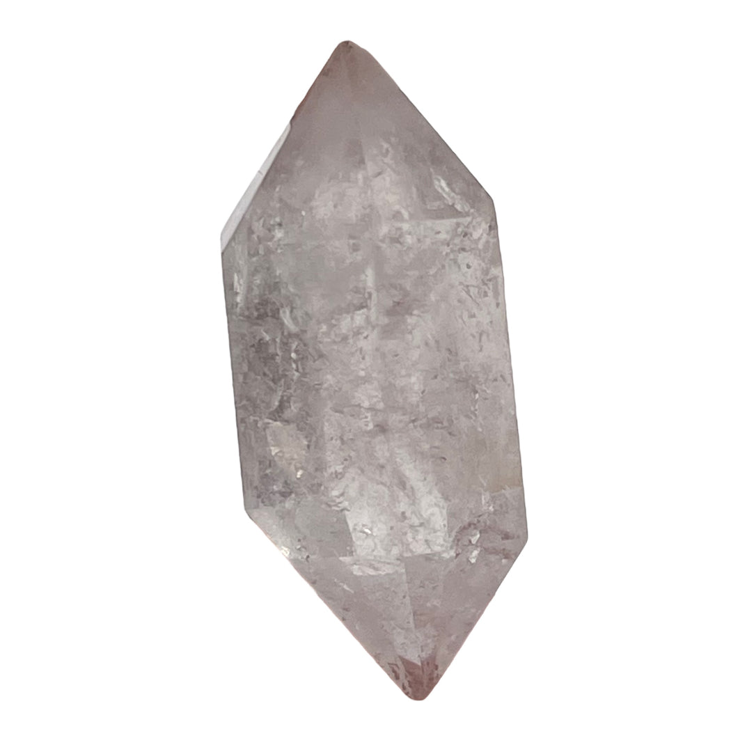 Quartz Shaman Double Terminated 27cts Cut Crystal | 30x12mm | Clear|