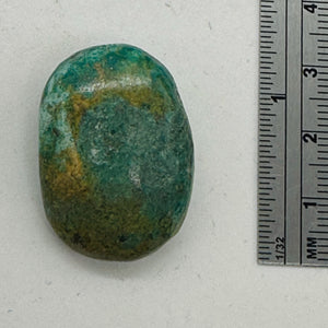 Turquoise Natural Focal 11g Nugget Bead | 21x22x12mm | Blue | 1 Bead |