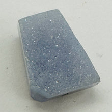 Load image into Gallery viewer, Chalcedony Druzy 24ct Designer Cut Pendant Bead | 20x15x10mm | Blue | 1 Bead |
