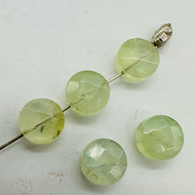 Load image into Gallery viewer, Green Tourmaline Faceted Round Beads 10x6mm 5 Natural Gemstone Beads
