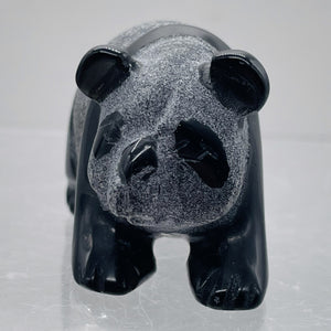 Koala Bear Walking Statue | 1 Figurine | | 43x28x23mm | Black, Gray