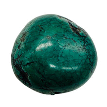 Load image into Gallery viewer, Turquoise Natural Focal 21g Nugget Bead | 29x29x19mm | Blue, Black | 1 Bead |
