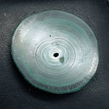 Load image into Gallery viewer, Malachite 31g Polished Round Stalactite Slice | 41x41x7mm | Green | 1 Specimen |
