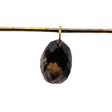 Load image into Gallery viewer, 1 Champagne 1.32cts Diamond Briolette 18K Pendant 10359I

