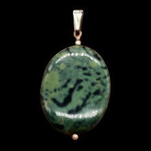 Load image into Gallery viewer, Exotic Kambaba Jasper Oval Sterling Silver Pendant | 2 1/4" Long | 1 Bead |
