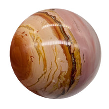 Load image into Gallery viewer, Mookaite Magic Sphere 593g (21oz) | 75mm (3&quot;) | Pink White | 1 Display Specimen|
