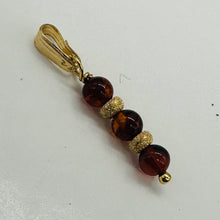 Load image into Gallery viewer, Amber Drop/Dangle Pendant | 1" Long | Amber |
