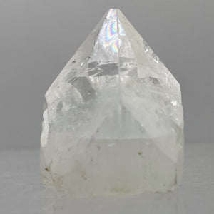 Apophyllite Natural Pyramid Display Crystal | 15g | 26x25x23mm | Clear |