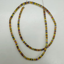 Load image into Gallery viewer, Natural Multihue AAA Sapphire 43cts Bead Strand | 2.5x1.25 to 2.25x1mm | 350bds|
