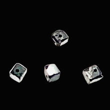 Load image into Gallery viewer, Natural Black Diamond 1.1cts Scissor Cut Cube Beads | 1x1mm to 2x1mm | 16 Beads|
