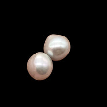 Load image into Gallery viewer, 2 Natural Shimmering Moonlight Freshwater Pearls 000652
