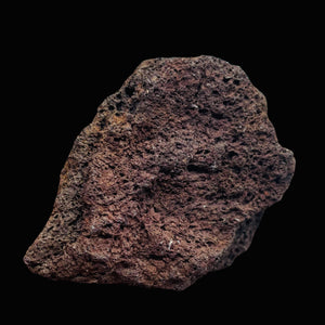 Volcanic Cinder Display Specimen - Stepped Red Lava 48 Grams