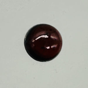 One Vibrant Garnet Cabochon 8x4mm Deep 003900