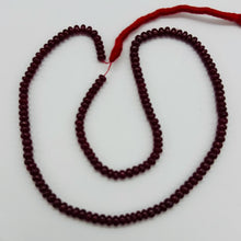 Load image into Gallery viewer, Ruby AAA Rondelle Bead 16&quot; Strand | 4.5x3.5 to 4x3mm | Red | 150 Beads |
