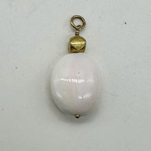Load image into Gallery viewer, Conch Shell Drop 14K Gold Filled Pendant | Gentle Pink | 1 1/2&quot; Long |
