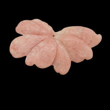 Load image into Gallery viewer, Rare Pink Peruvian Opal Flower Pendant Bead 38ct 41mm Carved Natural Gemstone
