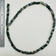 Load image into Gallery viewer, Exquisite Natural Moss Agate 4mm Cube Bead Strand 109471
