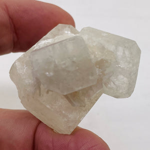 Optical Calcite 179ct Collectors Rectangular Prism | 33x33x28mm | White, Clear |