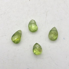 Load image into Gallery viewer, Peridot Faceted Briolette Bead | 2.2 cts | 9x7x4mm | Green | 1 bead |
