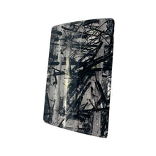 Load image into Gallery viewer, Tourmalinated Quartz Trapezoid Bead - Double Drilled | 24x14mm | Clear Black | 1
