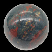 Load image into Gallery viewer, Bloodstone Sphere 20g (3oz) Display Specimen | 25mm (1&quot;) | Green Red | 1 Sphere|
