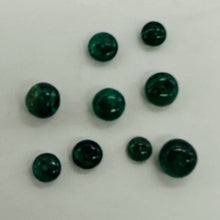 Load image into Gallery viewer, Emerald, Brazilian, 2.5Carat Rondelle | 2.5x1.5mm to 5x4mm | Green | 9 Beads
