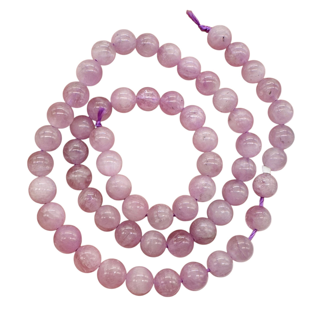 Kunzite AAA Round Bead Strand | 6mm | Lavender | 59 Beads |