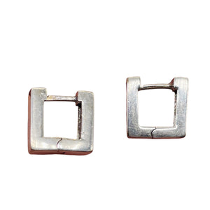 Horseshoe Sterling Silver On the Ear Earrings | 1/2" long | Silver | 1 Pair |