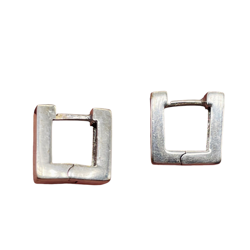 Horseshoe Sterling Silver On the Ear Earrings | 1/2