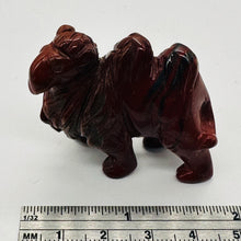 Load image into Gallery viewer, Hand Carved Red Camel Stone Animal Statue Collectible Gift | 41x38x17mm | Red
