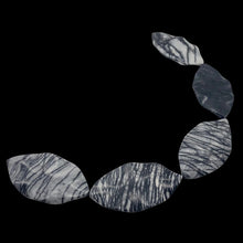 Load image into Gallery viewer, Picasso Jasper Marquis 67x36mm Centerpiece Bead Strand 108712
