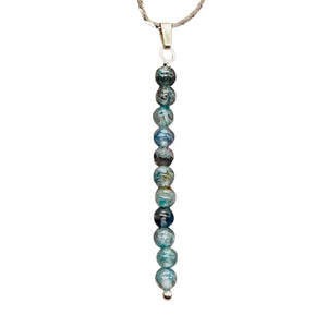 Stunning AAA Blue Kyanite Sterling Silver Pendant | 2" (Long) | Blue |