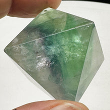 Load image into Gallery viewer, Fluorite Double Pyramid Figurine | 1 Display Figurine | | 36x36x36mm | Green
