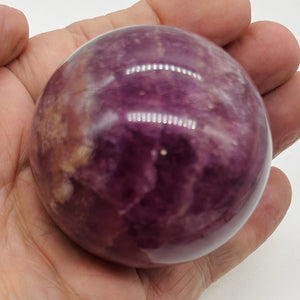 Lepidolite Purple Mica 346g Sphere | 2.4 in | Purple | 1 Display Specimen |