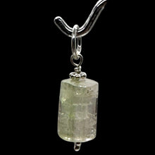 Load image into Gallery viewer, Natural Watermelon Tourmaline Sterling Silver Pendant | Pale Green, Pink. Clear|
