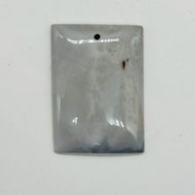 Load image into Gallery viewer, Crazy Lace Agate Designer Rectangular Pendant Bead | 40x30x5mm | Lavender Gray |
