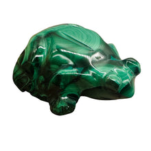 Load image into Gallery viewer, Malachite 65G Gemstone Carving Frog Figurine1 Specimen |
