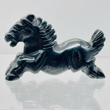 Load image into Gallery viewer, Hand-Carved Racing Pony Horse | 1 Figurine | | 1 1/4&quot; Tall | Grey
