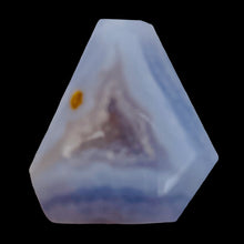 Load image into Gallery viewer, Druzy Blue Chalcedony Designer Pendant Bead | 37cts | 26x22x9mm |
