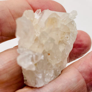 Clear Quartz Crystal Cluster Natural Display Specimen | 34g | 42x32x22mm | 1 |