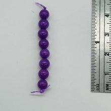 Load image into Gallery viewer, Phosphosiderite AAA Round Bead Parcel | 1 1/2" Long | Purple | 8 Beads |
