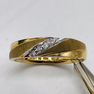 Diamond 10K Gold Men's Ring | Size 10 1/4 | Gold | 1 Ring |