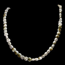 Load image into Gallery viewer, Shiva Shell 16&quot; Strand Heart Cut Beads | 6x3mm | White, Tan | 70 Beads
