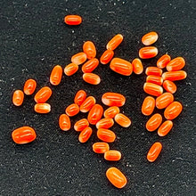 Load image into Gallery viewer, Coral Oval Graduated Beads Parcel | 20 Beads | 8x4 to 6x3mm | Red |
