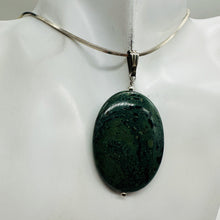 Load image into Gallery viewer, Exotic Kambaba Jasper Oval Sterling Silver Pendant | 2 1/4" Long | 1 Bead |
