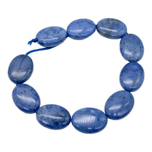 Load image into Gallery viewer, Dumorterite Oval Stone Half Strand | 18x13x7 | Blue | 10 Bead(s) |
